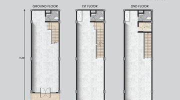 Gambar 1 Termurah Ruko Jarang Ada Brand New 3 Lantai Boston Pik2 