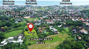 Gambar 4 Tanah Premium Dekat Pantai Lingkungan Villa di Pererenan Canggu