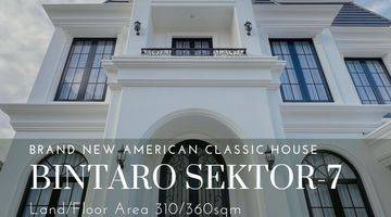 Gambar 1 Brand new classic house di bintaro sektor 7