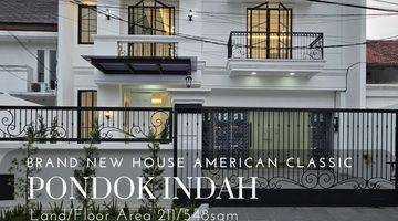 Gambar 1 Brand new house american classic di pondok indah