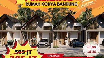 tampak depan rumah sangat murah di cipadung