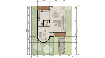 Gambar 1 Modern Minimalis Atap Sirap Exclusive Bandung Utara Dekat Wisata, Perbelanjaan, Kampus Ternama Bandung