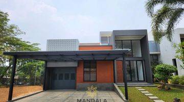 Gambar 1 Rumah Split Level cluster Ritzone The Icon Bsd Ada Swimming Pool