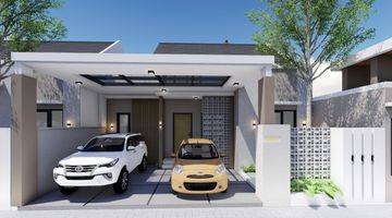 tampak depan rumah di jalan godean km