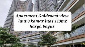 Gambar 1 Apartemen Gold Coast  Hoek Sea View 3 Kamar Tidur Baru 