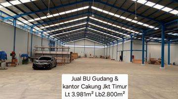 Gambar 1 Jual Murah GUDANG CAKUNG LT 3981 m Bagus