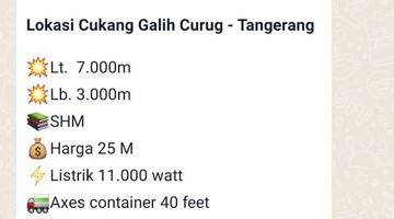 Gambar 4 Pabrik Bagus Siap Pakai 7.000 Meter di Curug Tangerang