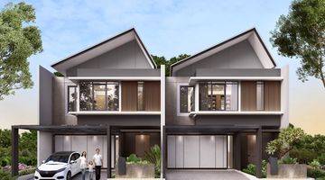 tampak depan rumah baru ready stock di