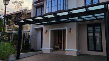 tampak depan rumah di kbp full furnished