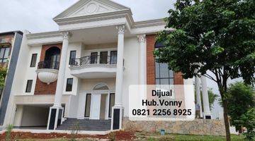 Gambar 1 DIJUAL RUMAH SUPER MEWAH,FASILITAS LIFT ,PRIVATE POOL,LANTAI MARMER,LINGKUNGAN ASRI DAN AMAN DI CLUSTER ELITE di SUTERA ASRI ALAM SUTERA,TANGERANG.