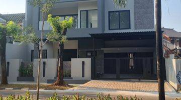 Gambar 1 Rumah Cantik Bangun Mandiri  Modern Minimalis,high Ceiling, Shm,banyak Pintu Kaca ,sirkulasi Udara Baik Dan Pencahayaan Yang Bagus, Lokasi Premium, Ltn 375m2, Lb 420m2, Row Jalan Lebar, Super Nyaman,akses Pintu Tol