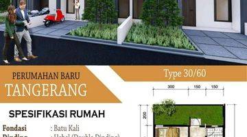 Gambar 1 Rumah murah dan terjangkau dekat jln raya utama tangerang