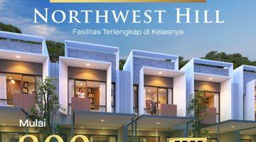 Gambar 1 Rumah 2 Lantai CUMA 800jt di NORTHWEST HILL, CITRALAND UTARA