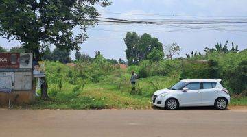 Gambar 1 Tanah Komersial Cocok Utk Usaha Di Pinggir Jalan Raya Nanggerang Tajur Halang Bogor