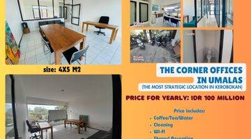 Gambar 1 The Corner Office Space At The Most Strategic Area In Kerobokan