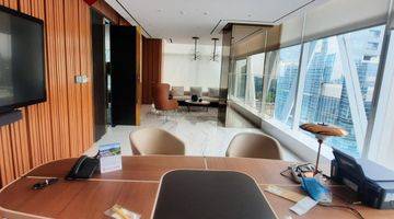 tampak depan office space equity tower,dekat pacific