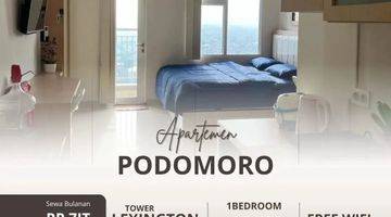 Gambar 4 Disewa Apartemen Podomoro Medan Tower Lexington Type Studio