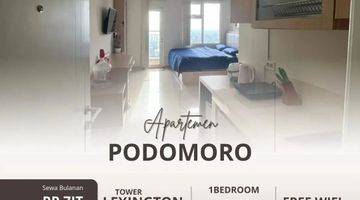 Gambar 3 Disewa Apartemen Podomoro Medan Tower Lexington Type Studio