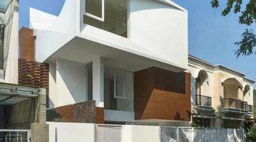 Gambar 2 New Modern House Private Lift, Pool, Rooftop Karya Arsitek Ternama