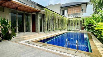 Gambar 2 New Luxury Modern Tropical Veteran - Bintaro Private Pool Rooftop Full Marmer LT: 480