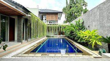 Gambar 4 New Luxury Modern Tropical Veteran - Bintaro Private Pool Rooftop Full Marmer LT: 480