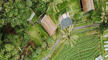 Gambar 3 Private Villa Furnished dengan View Padi Dan Gunung Agung