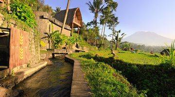 Gambar 4 Private Villa Furnished dengan View Padi Dan Gunung Agung