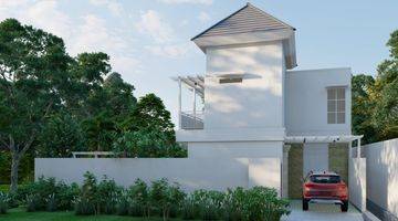 Gambar 2 Rumah Style Villa Modern Minimalis Kondisi 70 % Jadi Di  Samani Residence