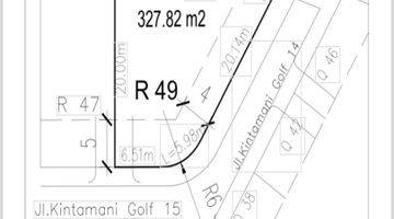 Gambar 1 Tanah Kavling Hoek PHG Summarecon Serpong 327 m2 