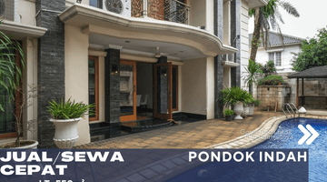 Gambar 1 Dijual Sewakan Rumah Megah Bagus di Pondok Indah Jakarta Selatan