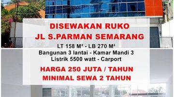 Gambar 4 Disewakan Ruko S Parman Gajahmungkur Semarang 