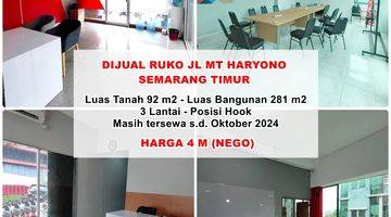 Gambar 1 Dijual Ruko Strategis 3 Lantai Jalan Mt Haryono Semarang