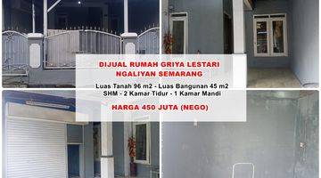 Gambar 1 Dijual Rumah di Griya Lestari Bringin Ngaliyan Semarang 