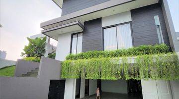 tampak depan furnished tropical design 3 lantai