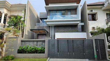 Gambar 1 Premium New House Citraland Facade Marmer Full Furnish Kitchen