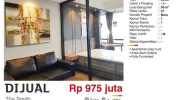 Gambar 2 Dijual Apartemen The Smith Type Soho Alam Sutera Tangerang Bagus Siap Huni Full Furnished Lal 