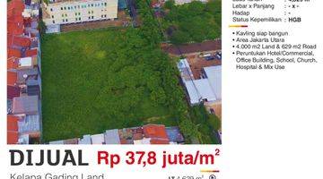 Gambar 2 Dijual Tanah 4629 M2 Boulevard Kelapa Gading Jakarta Utara Sertifikat HGB Siap Bangun 