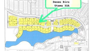 Gambar 1 Dijual Tanah 1017m2 Sutera Danau Biru Alam Sutera Tangerang Lokasi Eksklusif Siap Bangun 