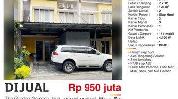 Gambar 2 Dijual Rumah Murah 2 Lantai Bagus Siap Huni The Garden Serpong Tangerang Selatan yoy 