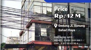 Gambar 1 Turun Harga Gedung 4 Lt. Sekitar Gunung Sahari 