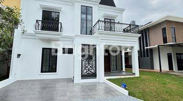 Gambar 1 Rumah 3 Lantai Hoek Banci American Classic Bangunan Mandiri, The Icon BSD City