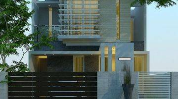 tampak depan rumah baru minimalis 2 lantai