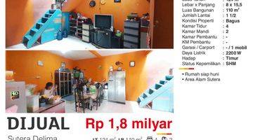 Gambar 1 Hot Listing Dijual Rumah Sutera Delima Alam Sutera