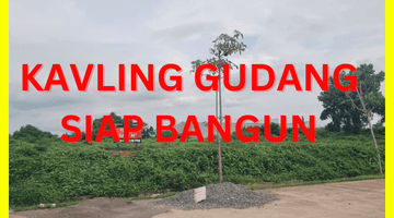 Gambar 1 Kavling Gudang Workshop Siap Bangun Lokasi Di Kawasan Pergudangan