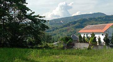 Gambar 1 Kavling sertifikat view langsung pegunungan di cluster Notridge