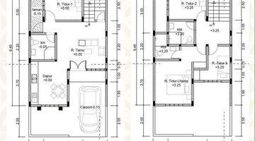 Gambar 2 Rumah Modern Classic 2,5 LT dekat Stasiun MRT Lebak Bulus All In