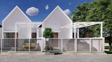 tampak depan rumah baru minimalis modern di