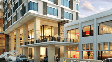tampak depan new soho hquarters jalan asia