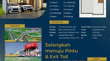 Gambar 1 Rumah Mewah Clasic 3lt di Taman Sari Persada Bogor dekat Tol Jorr