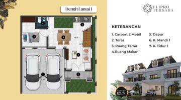 Gambar 3 Rumah Mewah Clasic 3lt di Taman Sari Persada Bogor dekat Tol Jorr